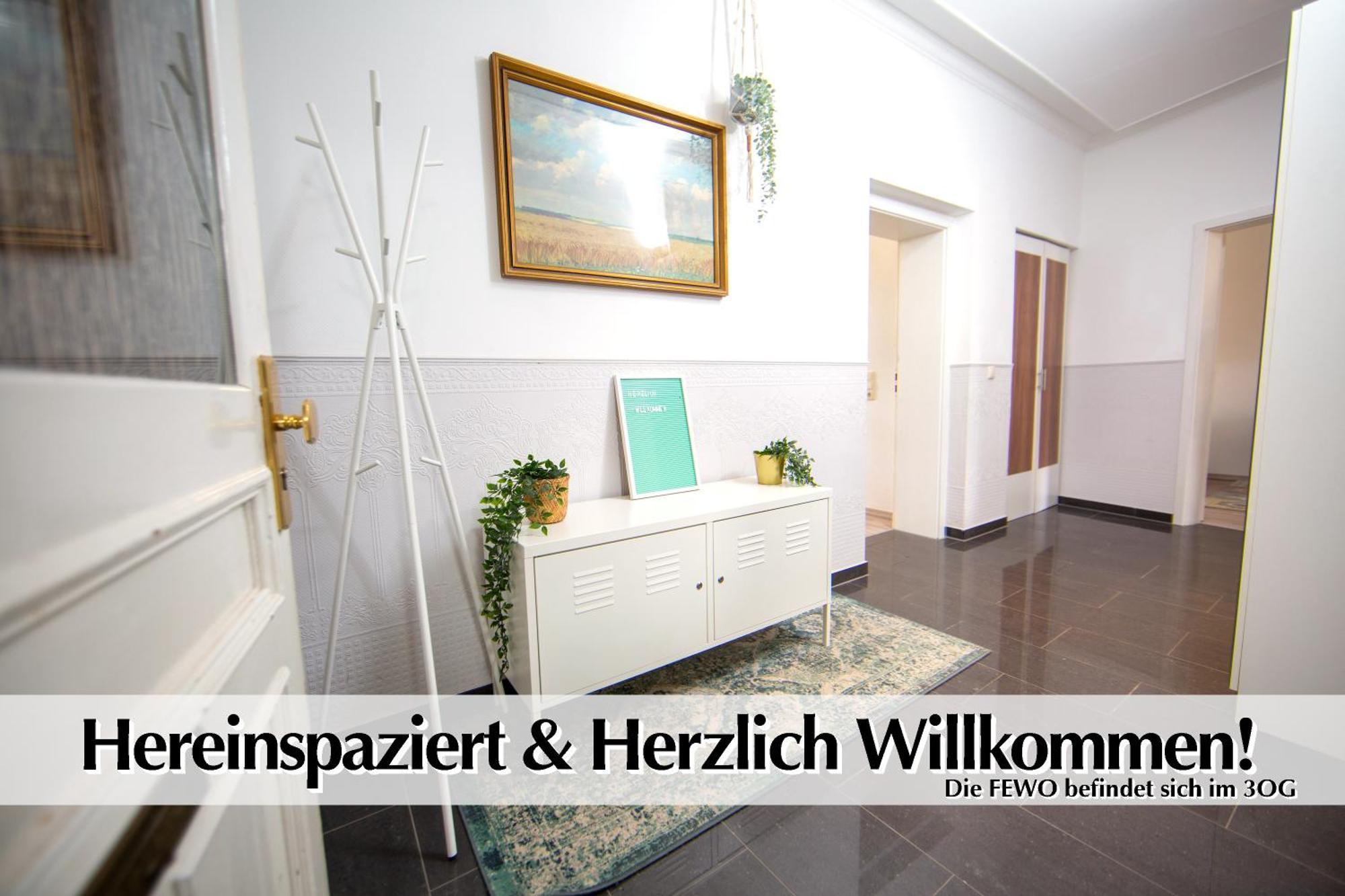 80M2 3R Wohnung Mit Privatem Parkplatz, Kingsize Betten, Smart-Tv, Etc Erfurt Luaran gambar